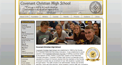 Desktop Screenshot of covenantchristianhs.org
